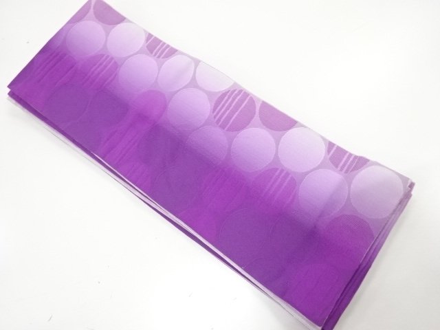 JAPANESE HANHABA OBI / WOVEN DOTS
